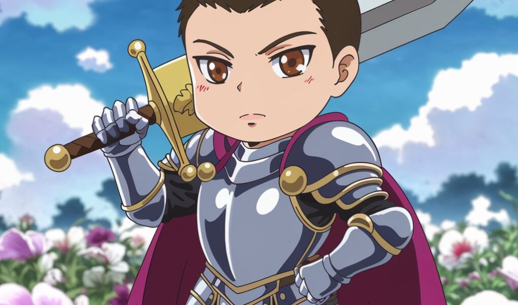 Steelheart Guardian: Warrior Chibi Art