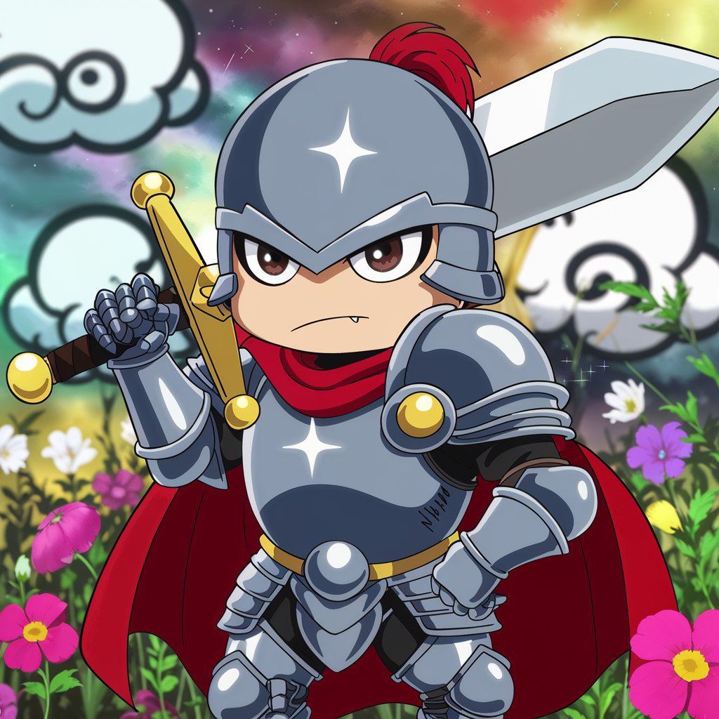 Steelheart Guardian: Warrior Chibi Art