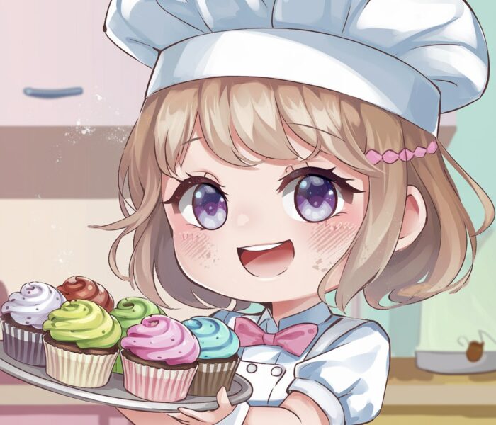 The Happy Little Baker Cute & Wholesome Chibi Art