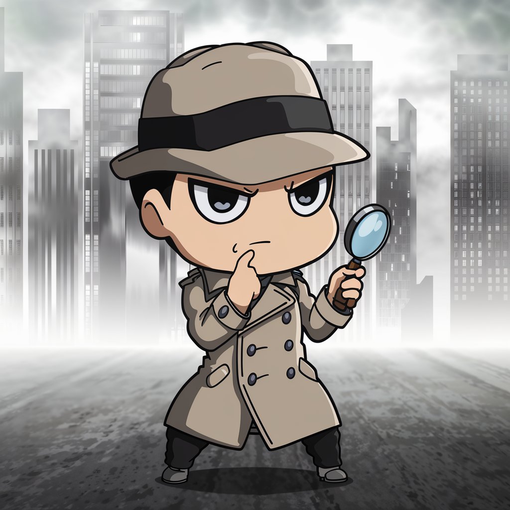 Shadow Clue – Detective Chibi Art