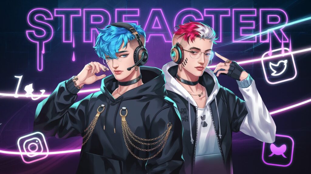 Radiant Streamer Banner Art