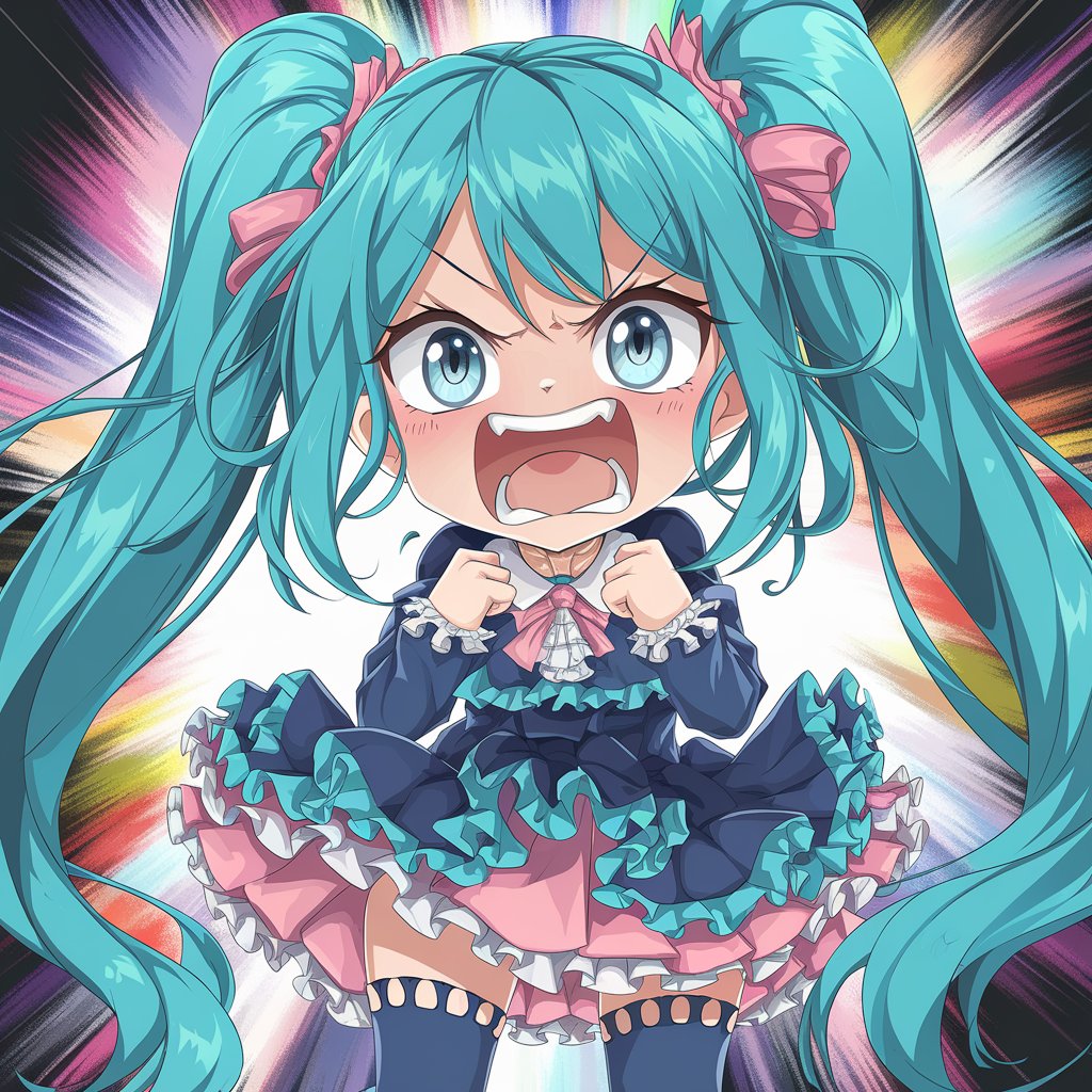 Frilly Rage – The Chibi Art Showdown