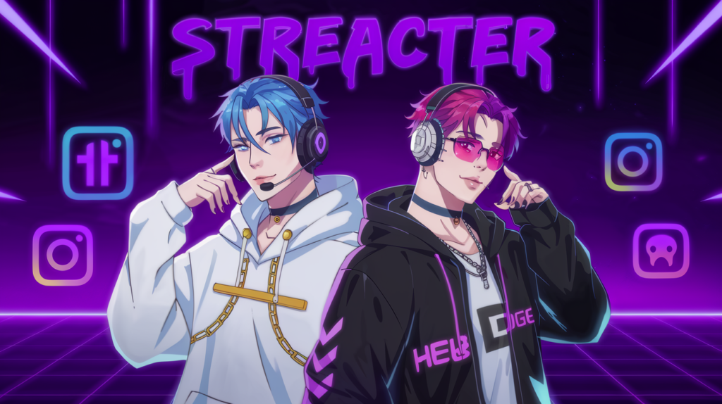 Radiant Streamer Banner Art