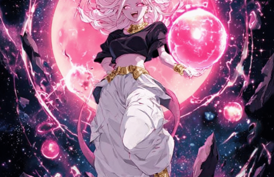 Android 21 Character Art: Goddess of Chaos