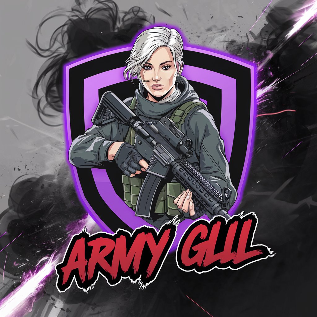 Phantom Blaze: Army Girl Logo