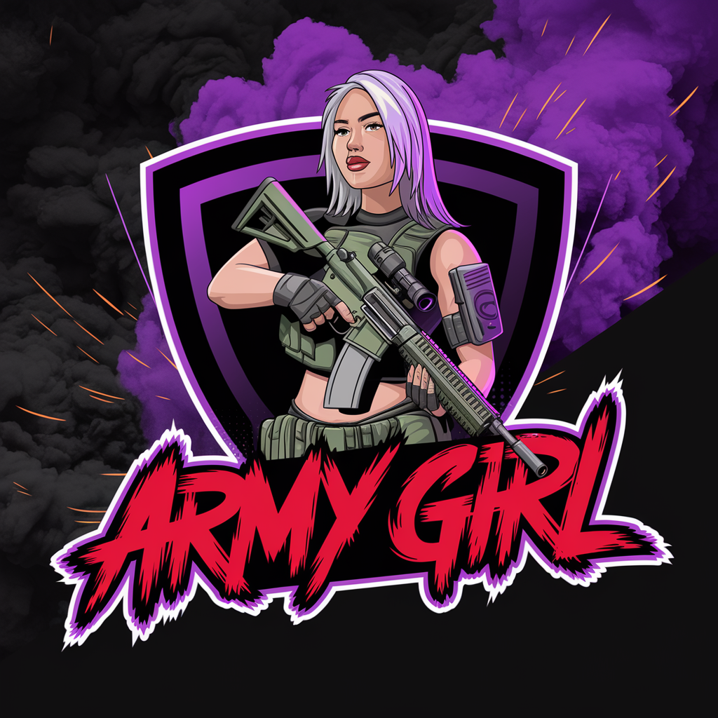 Phantom Blaze: Army Girl Logo