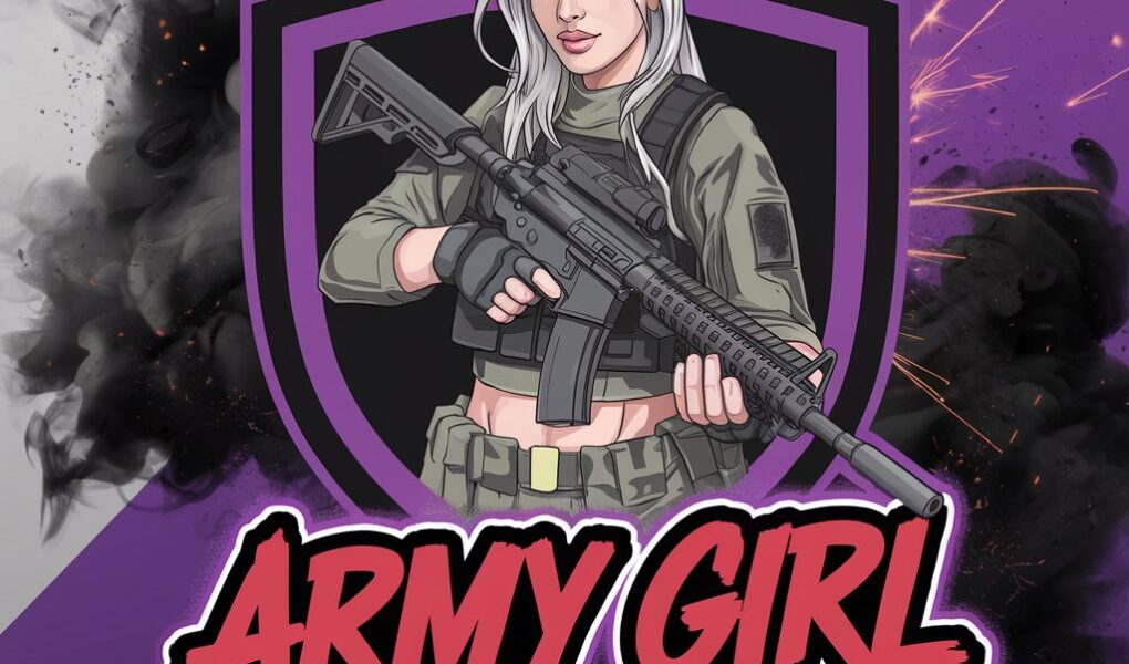 Phantom Blaze: Army Girl Logo