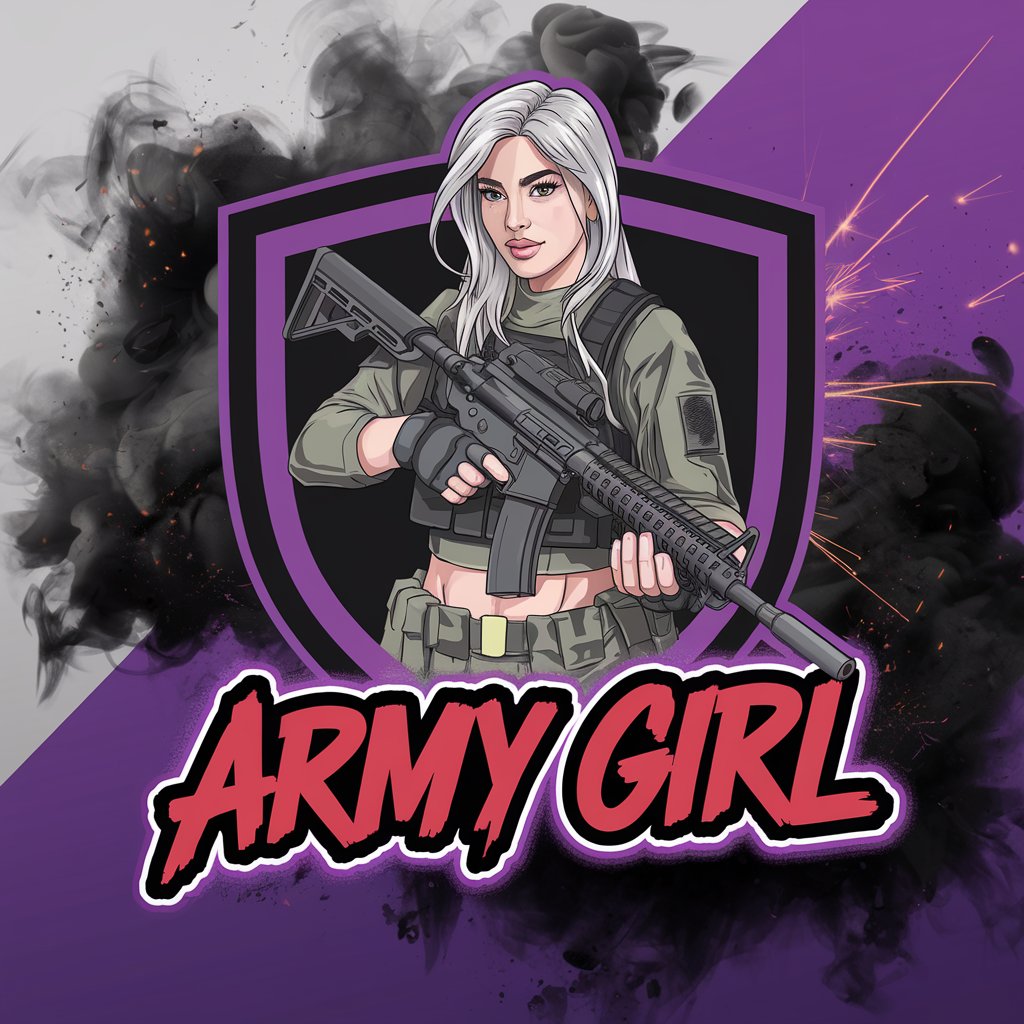 Phantom Blaze: Army Girl Logo