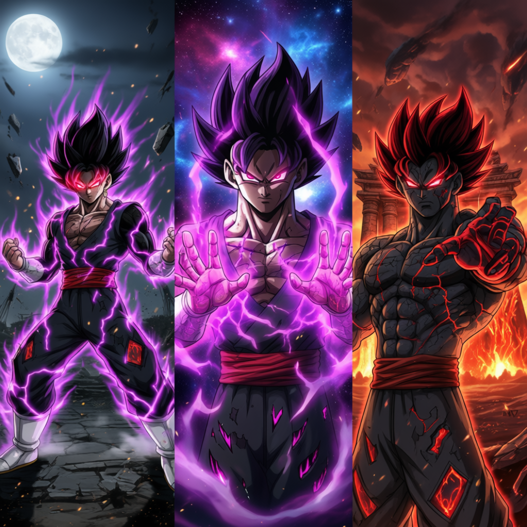 Apocalyptic Ascension – Black Goku Fan Art