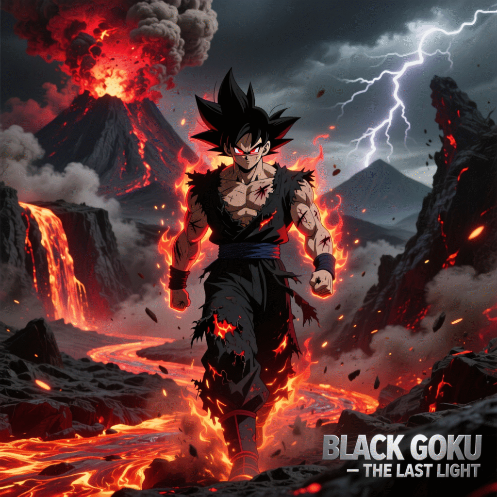 Apocalyptic Ascension – Black Goku Fan Art