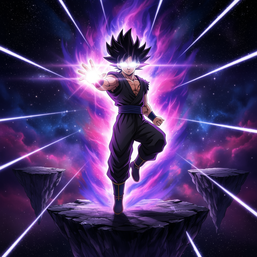 Apocalyptic Ascension – Black Goku Fan Art