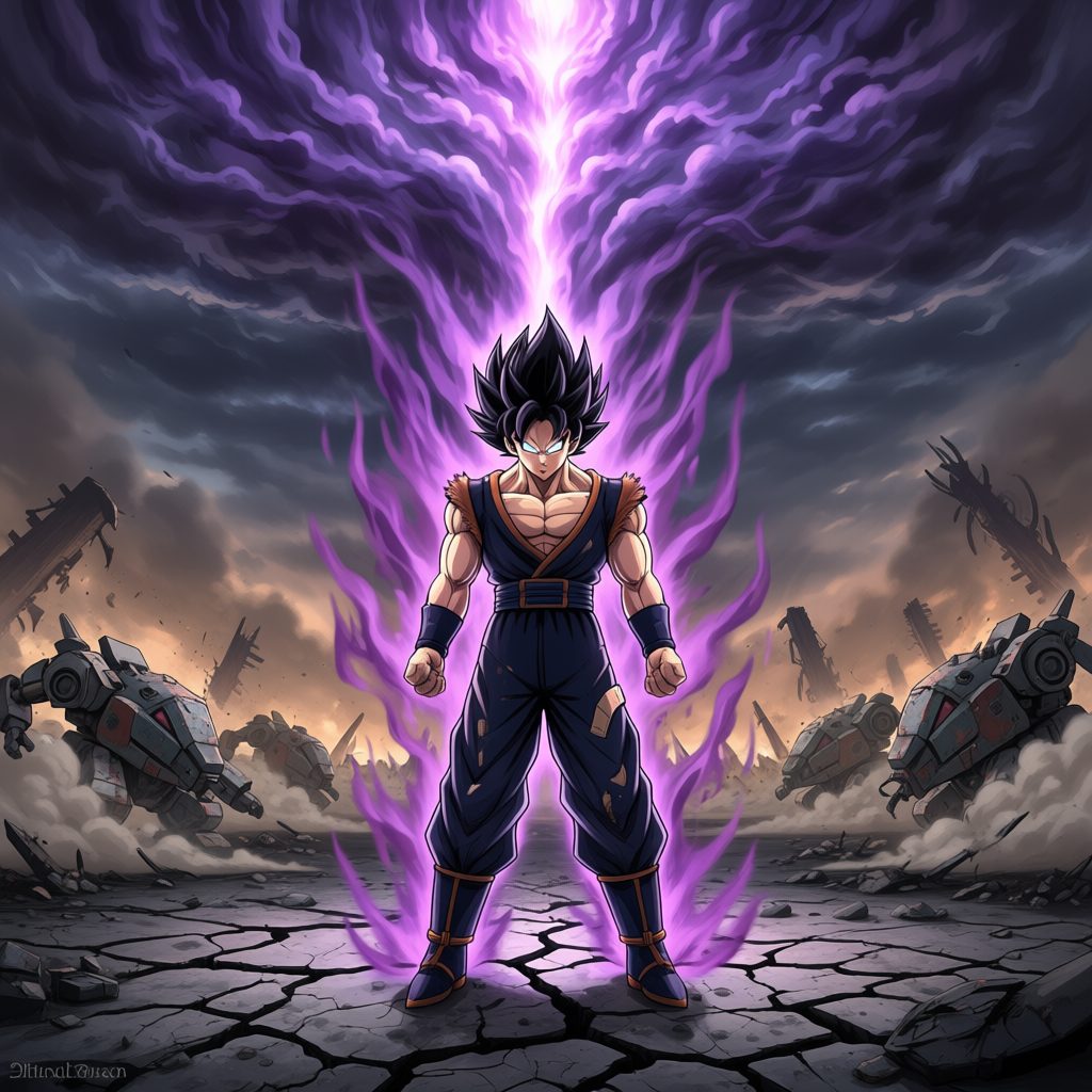 Apocalyptic Ascension – Black Goku Fan Art