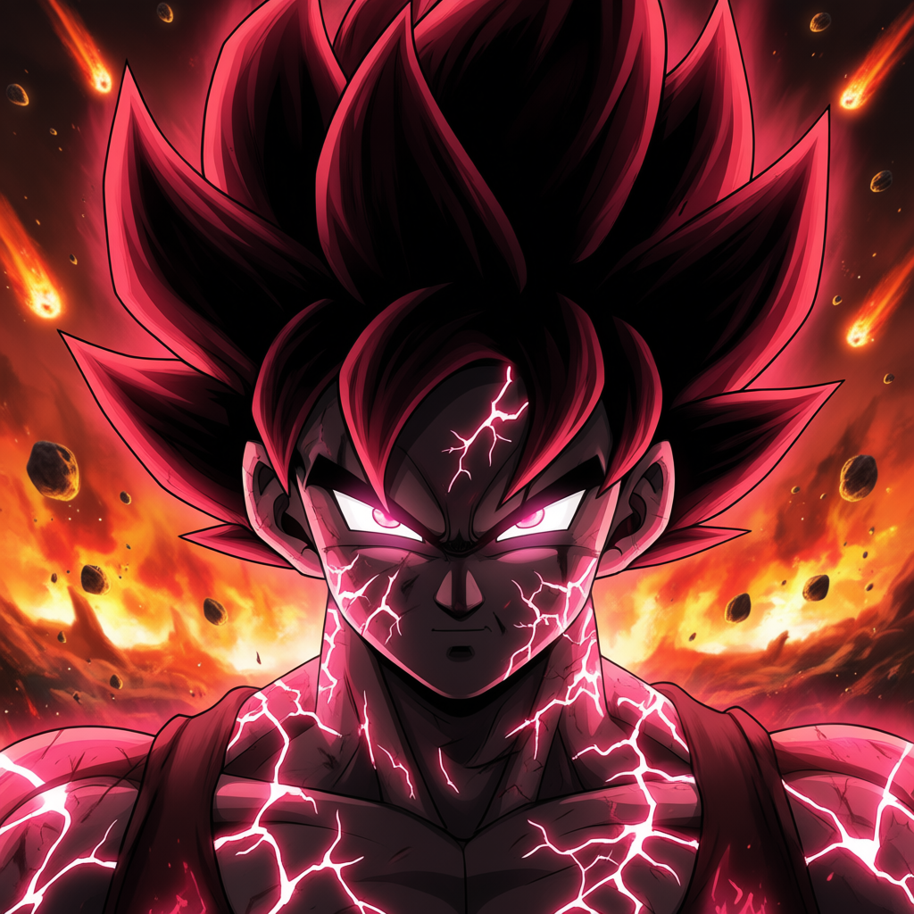 Apocalyptic Ascension – Black Goku Fan Art