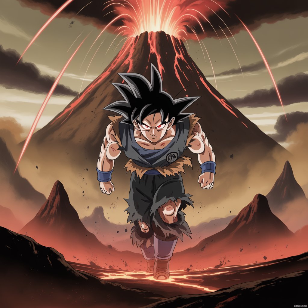 Apocalyptic Ascension – Black Goku Fan Art