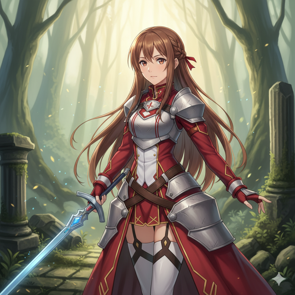 Character Art For Asuna Yuuki Cosplay – Stunning Character Art & Inspiration