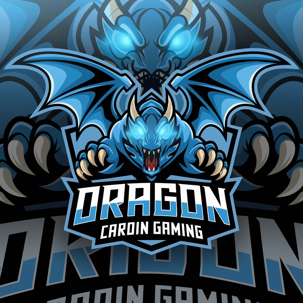 Eternal Flame: Dragon Cardin Gaming Logo