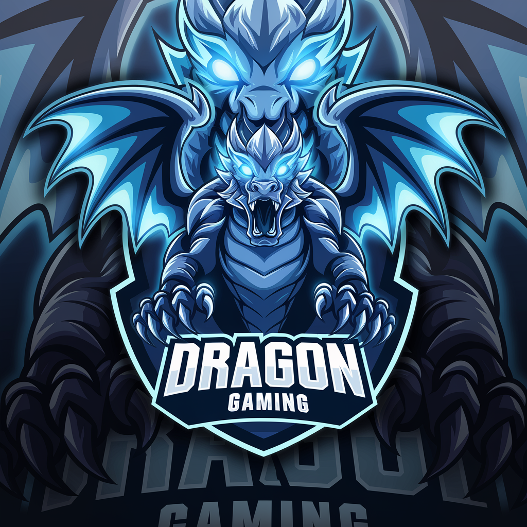 Eternal Flame: Dragon Cardin Gaming Logo