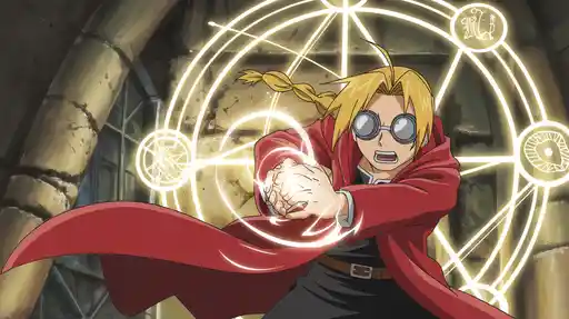 Dynamic Anime Mage Casting Spell - Magical Fantasy Art Banner