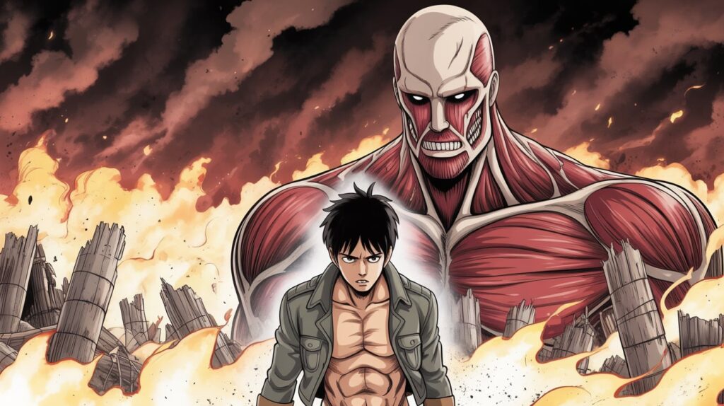 Epic Anime Showdown - Powerful Guardian and Warrior Duo