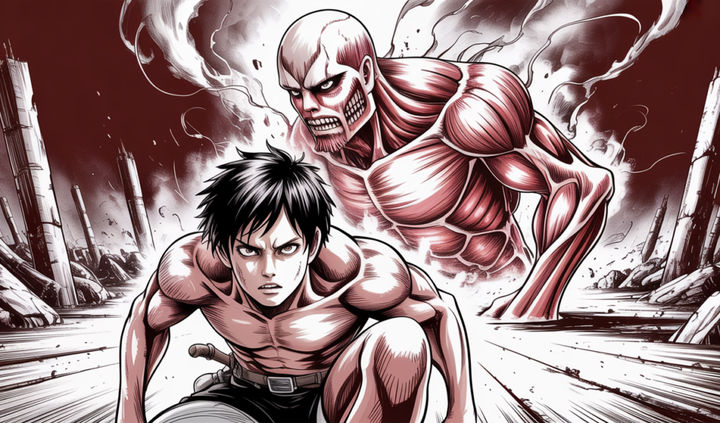 Epic Anime Showdown - Powerful Guardian and Warrior Duo