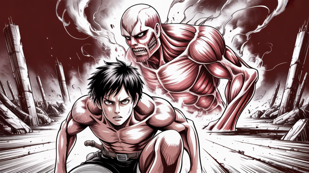 Epic Anime Showdown - Powerful Guardian and Warrior Duo