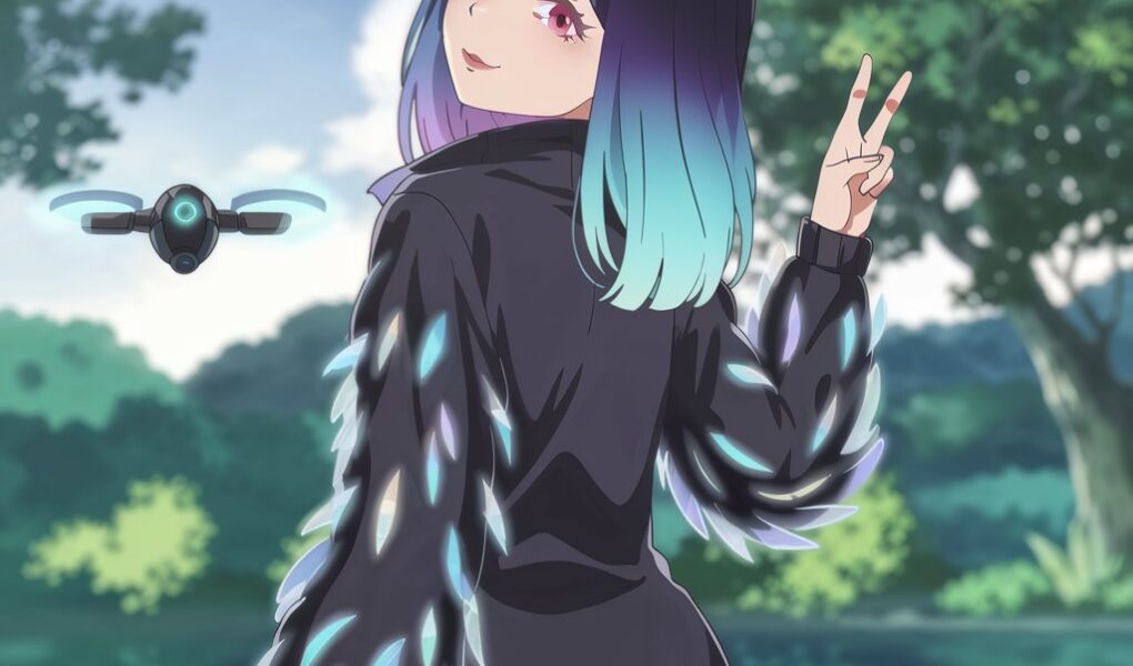 Cyber Feather Hacker – Character Art