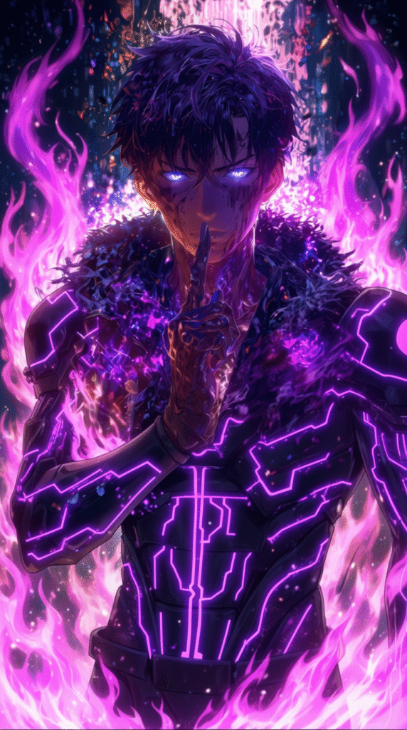 Satoru Gojo Fan Art: Domain of Darkness