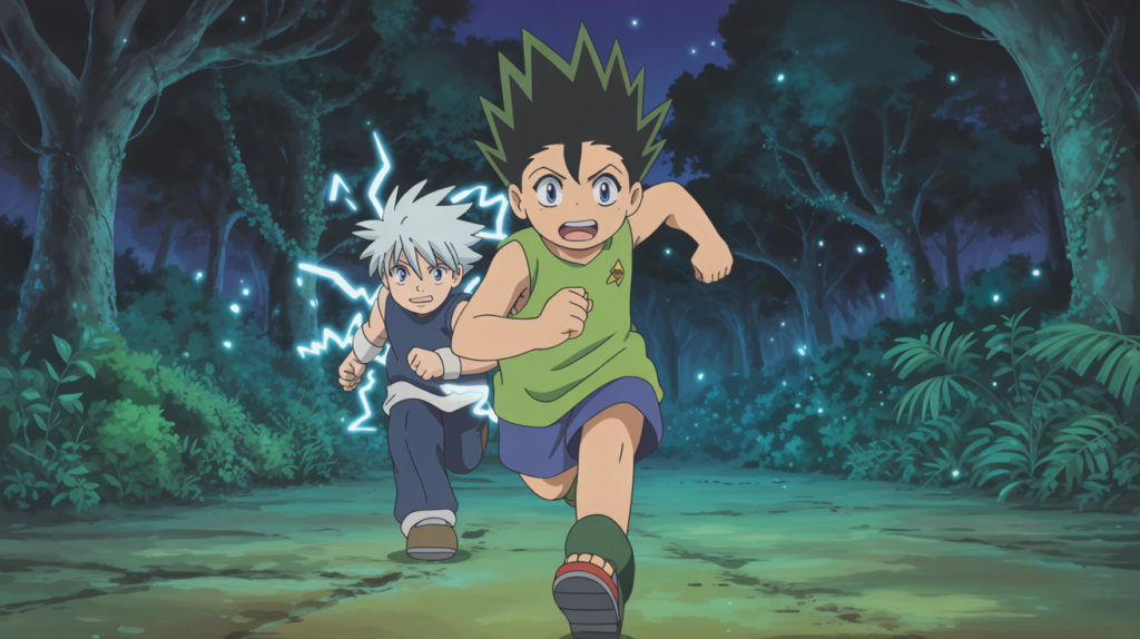 Hunter x Hunter Art: Gon and Killua's Forest Adventure