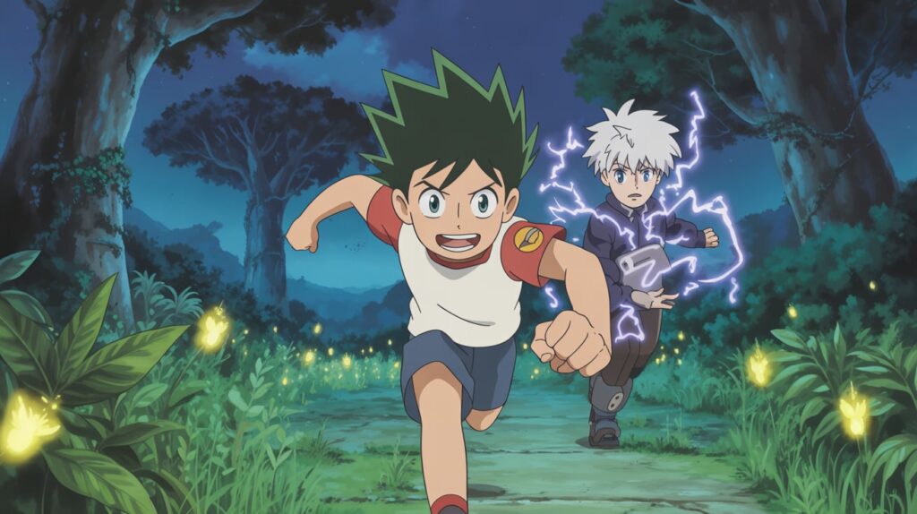 Hunter x Hunter Art: Gon and Killua's Forest Adventure
