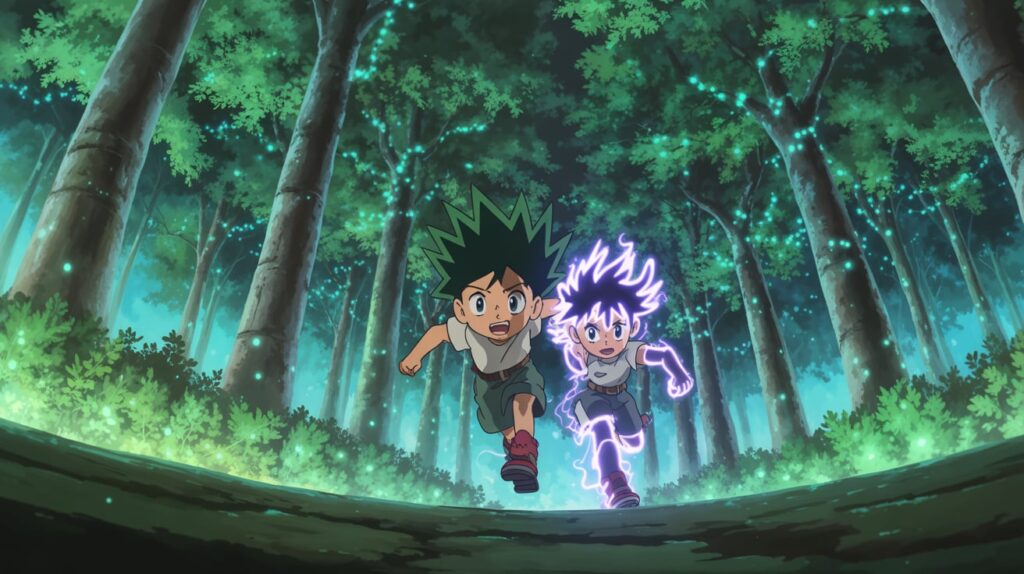 Hunter x Hunter Art: Gon and Killua's Forest Adventure