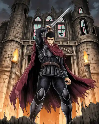 Guts PFP – The Black Swordsman’s Rage