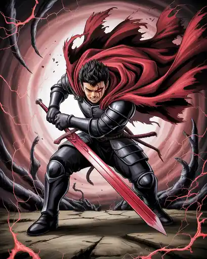 Guts PFP – The Black Swordsman’s Rage