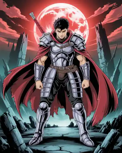 Guts PFP – The Black Swordsman’s Rage