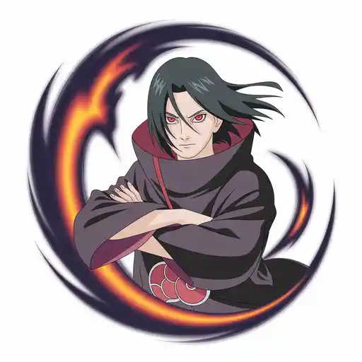 Itachi PFP – Shadows of the Night Sky