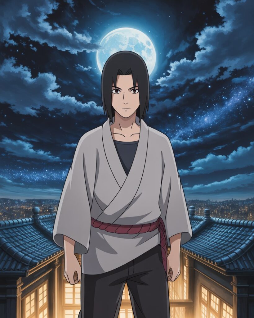 Itachi PFP – Shadows of the Night Sky
