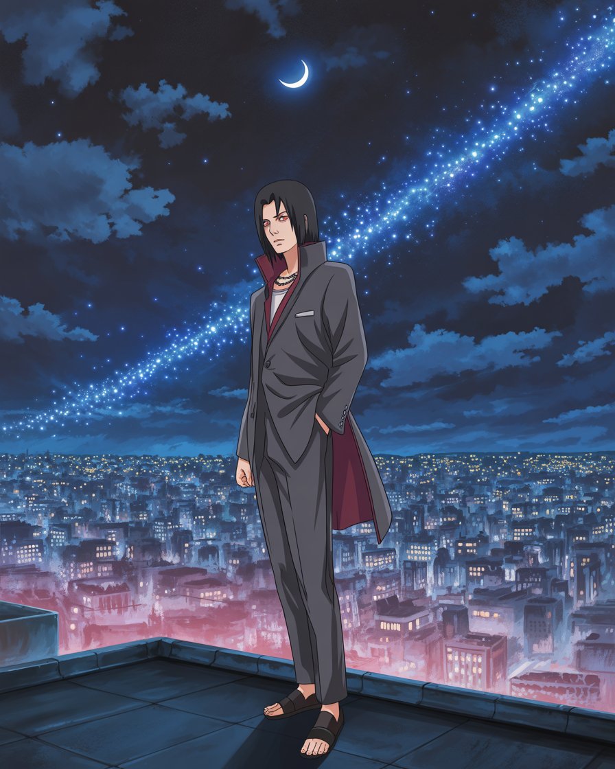 Itachi PFP – Shadows of the Night Sky