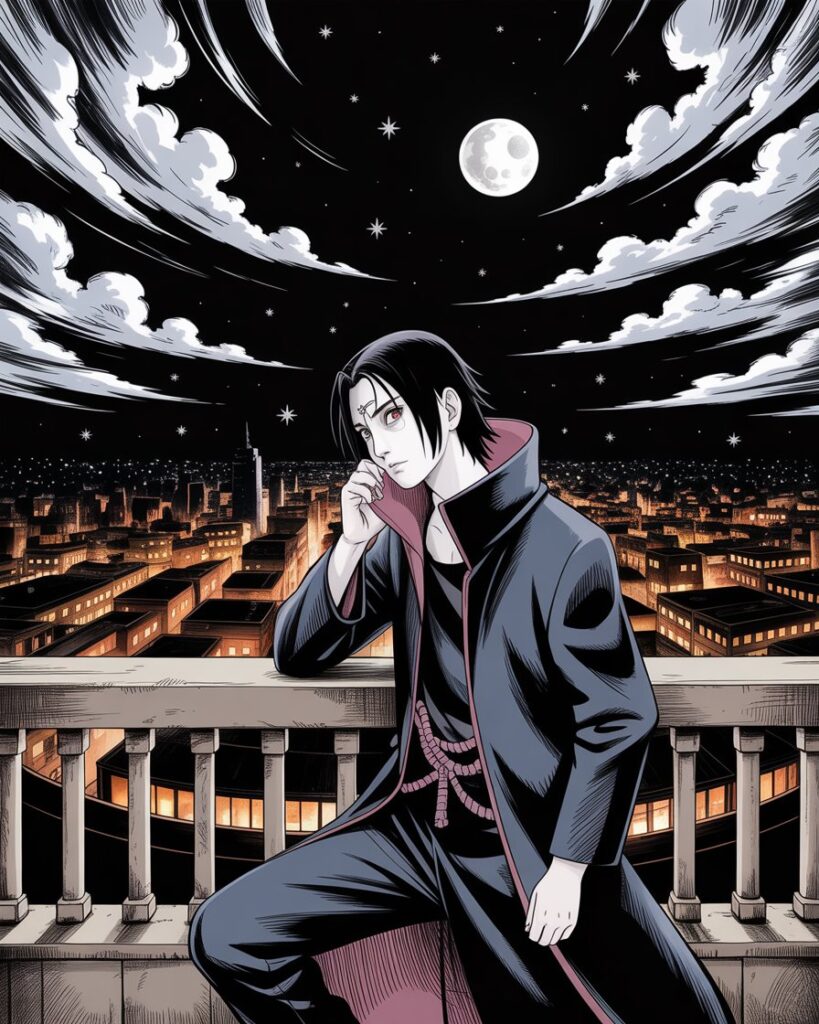 Itachi PFP – Shadows of the Night Sky