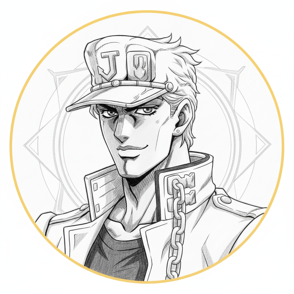 Jotaro Kujo PFP – Stylish Manga Avatar Art