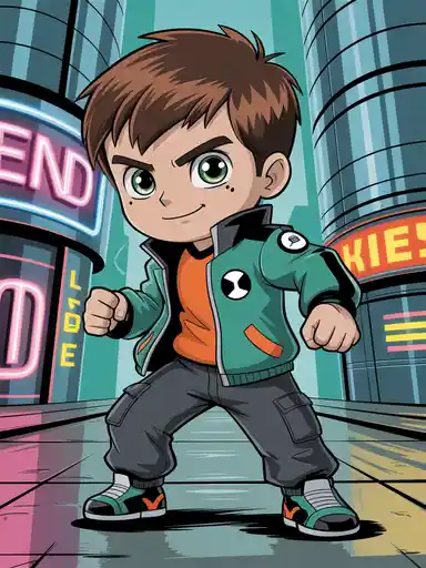 Neon Defender Kaiven