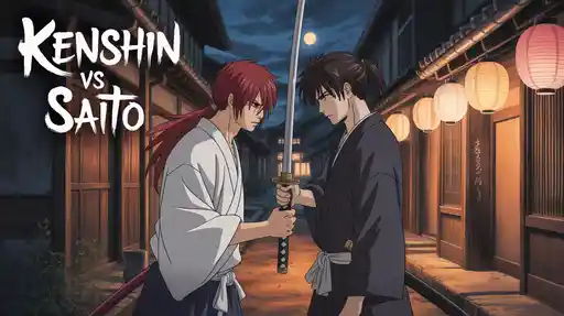 Classic Banner For The Blade's Edge-Kenshin vs Saito
