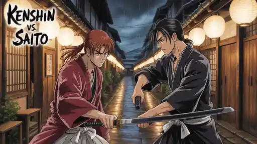 Classic Banner For The Blade's Edge-Kenshin vs Saito