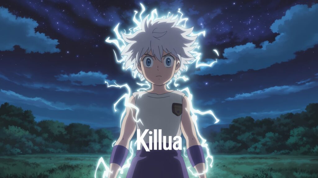Killua Zoldyck Godspeed Awakening Banner