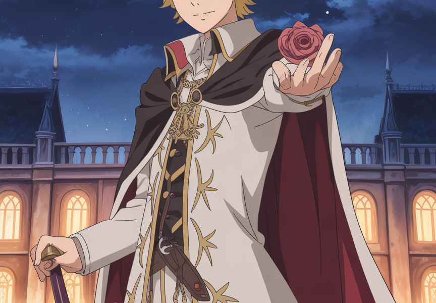 Leonhart Character Art: The Noble Sentinel