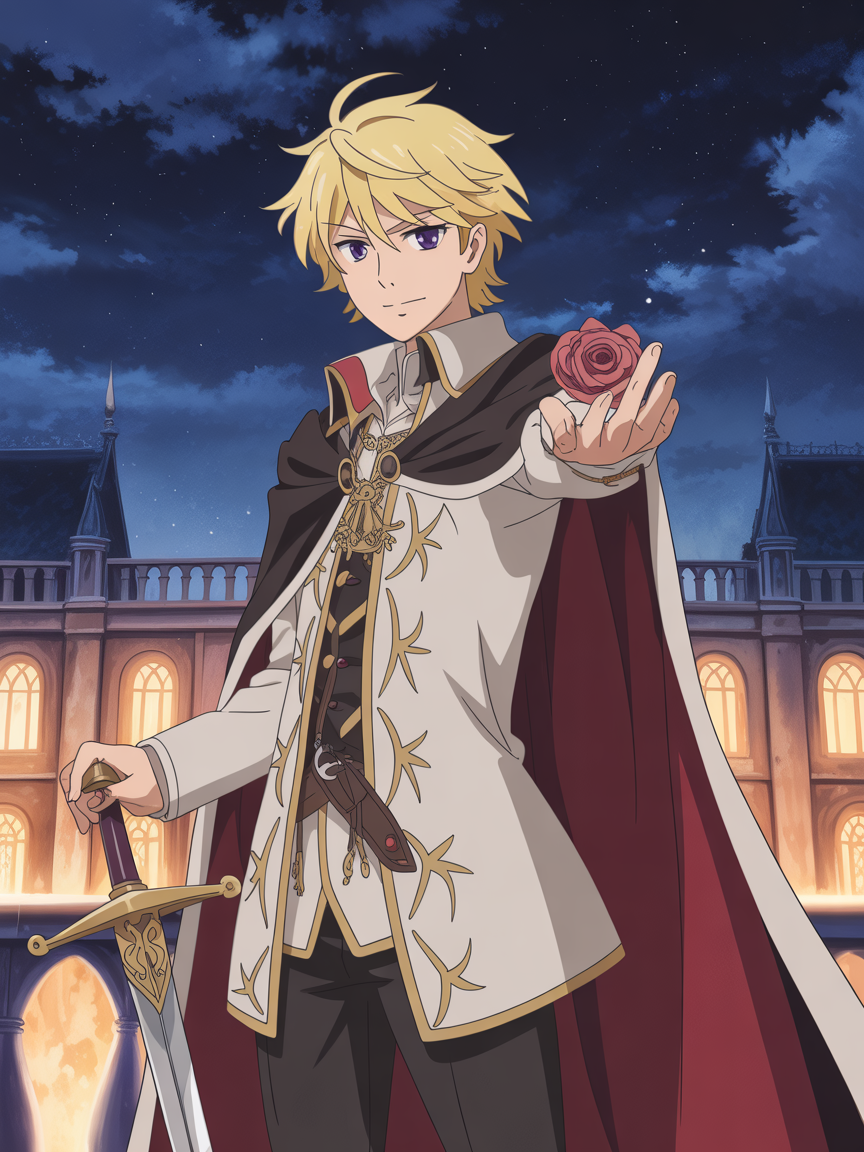 Leonhart Character Art: The Noble Sentinel