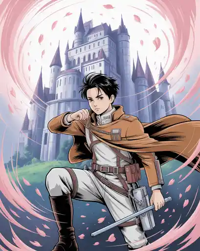 Levi Ackerman PFP – Storm of Blades