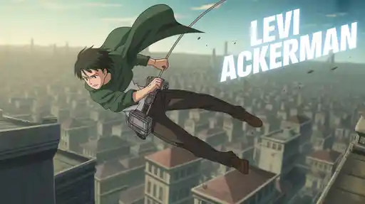 Levi Ackerman: Titan Slayer Banner