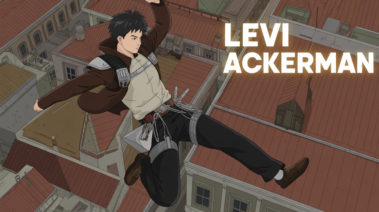 Levi Ackerman: Titan Slayer Banner