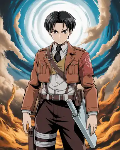 Levi Ackerman PFP – Storm of Blades