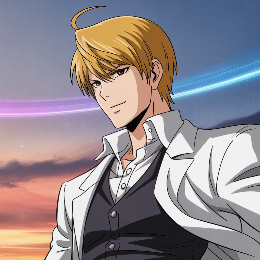 Light Yagami PFP – Elegance in Darkness