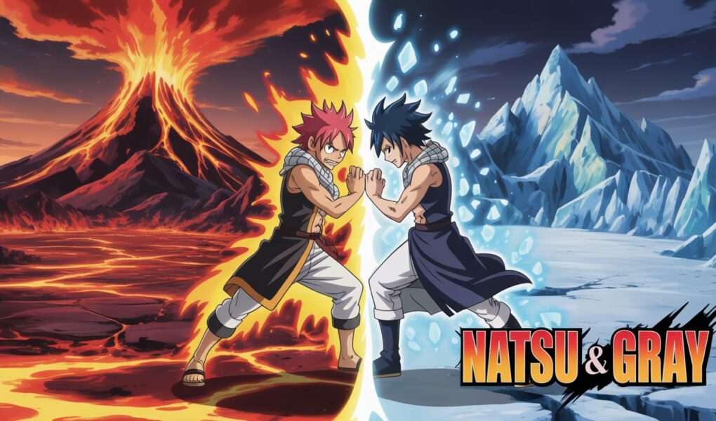 Frozen Flames Legacy – Natsu & Gray Banner